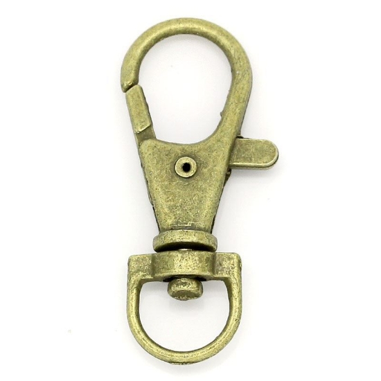 Picture of Key chain Clasp 37mm Bronze x1