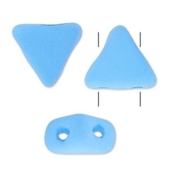 Picture of Khéops® par Puca®  6mm Opaque Blue Turquoise Silk Mat  x10g