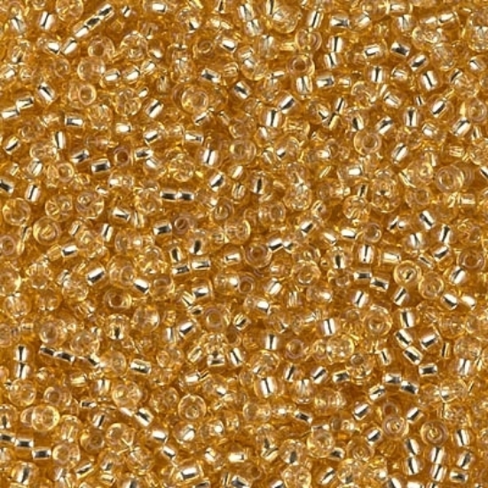 Picture of Miyuki Rocaille 11/0 3 Silver Lined Gold x10g