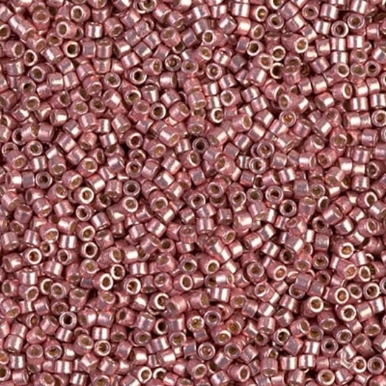 Picture of Miyuki Delica 11/0 DB1839 Duracoat Galvanized Dark Coral x5g