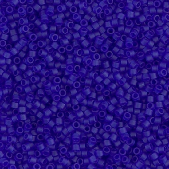 Picture of Miyuki Delica 11/0 DB748 Transparent Matte Blue x10g