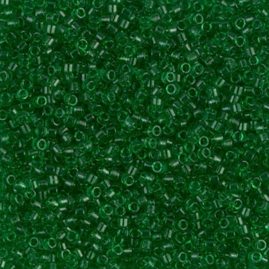 Picture of Miyuki Delica 11/0 DB705 Transparant Lime Green x10g