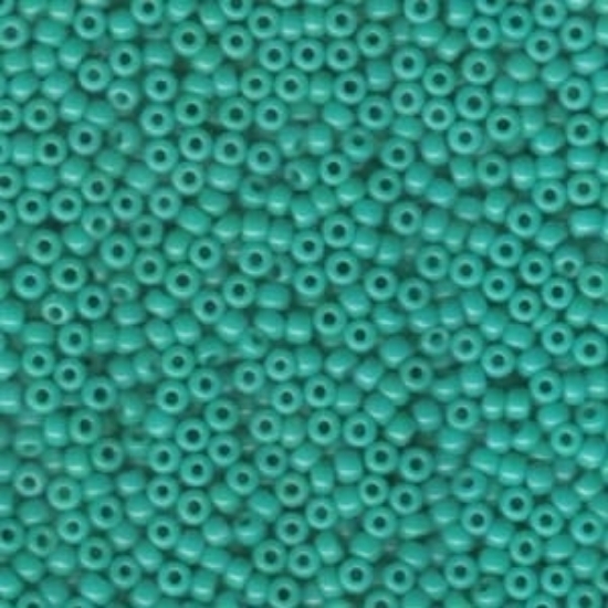 Picture of Miyuki Rocaille 8/0 412 Opaque Turquoise x10g
