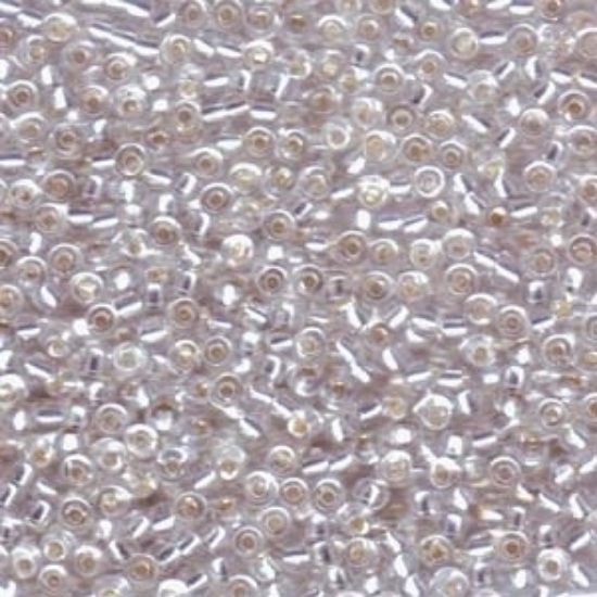 Picture of Miyuki Rocaille 8/0 1 Silver Lined Crystal x10g