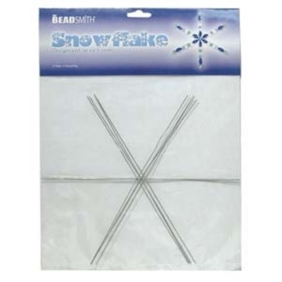 Picture of Wire sneeuwvlok 23cm x4