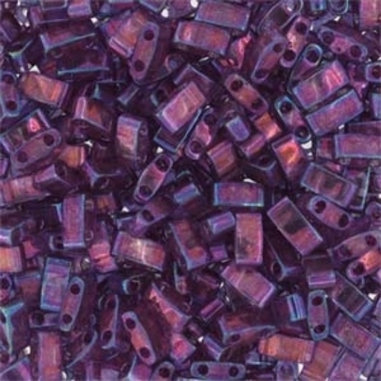Picture of Miyuki Half Tila 316 Light Amethyst Gold Luster x5g