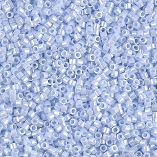 Picture of Miyuki Delica 11/0 DB1537 Opaque Luster Pearl Blue x10g