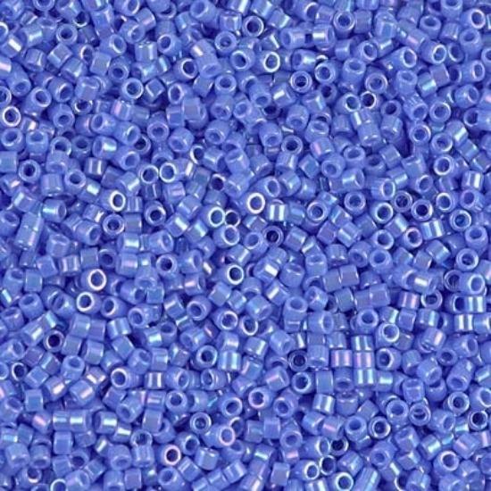 Picture of Miyuki Delica 11/0 DB167 Opaque Light Sapphire AB x10g