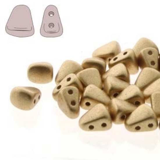 Picture of Nib-Bit 6x5mm Bronze Pale Gold x10g