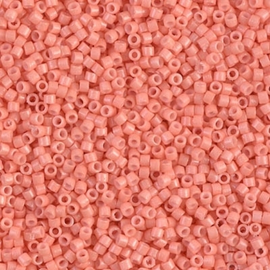 Picture of Miyuki Delica 11/0 DB2112 Duracoat Opaque Dark Salmon x10g