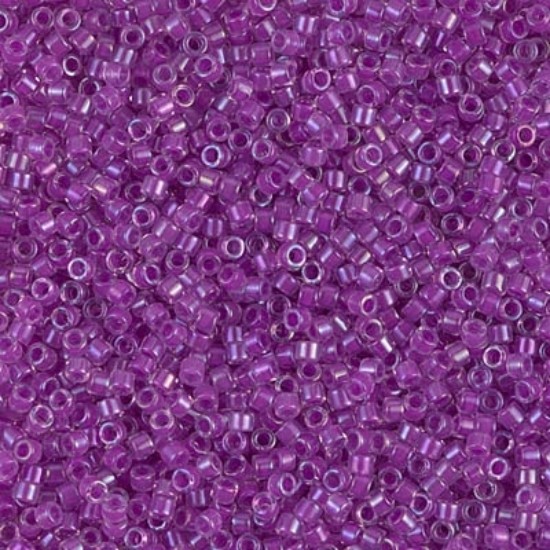 Picture of Miyuki Delica 11/0 DB73 Lined Lilac AB x9,6g