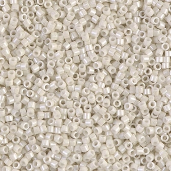 Picture of Miyuki Delica 11/0 DB211 Opaque Alabaster Luster x10g