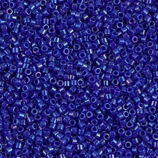 Picture of Miyuki Delica 11/0 DB216 Opaque Cobalt Luster x10g