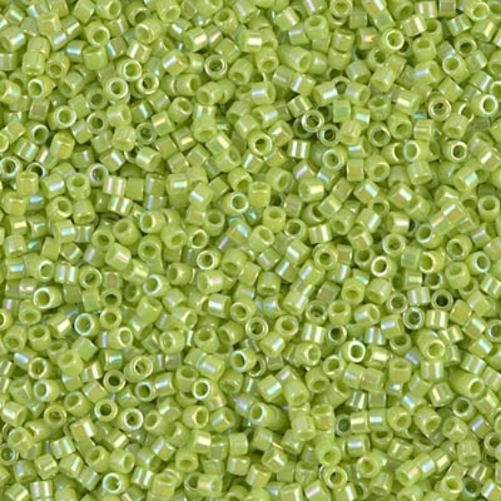 Picture of Miyuki Delica 11/0 DB169 Opaque Chartreuse AB x10g
