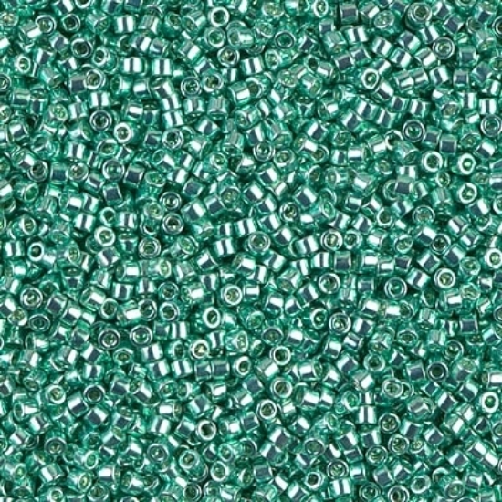 Picture of Miyuki Delica 11/0 DB426 Galvanized Dark Mint Green x5g
