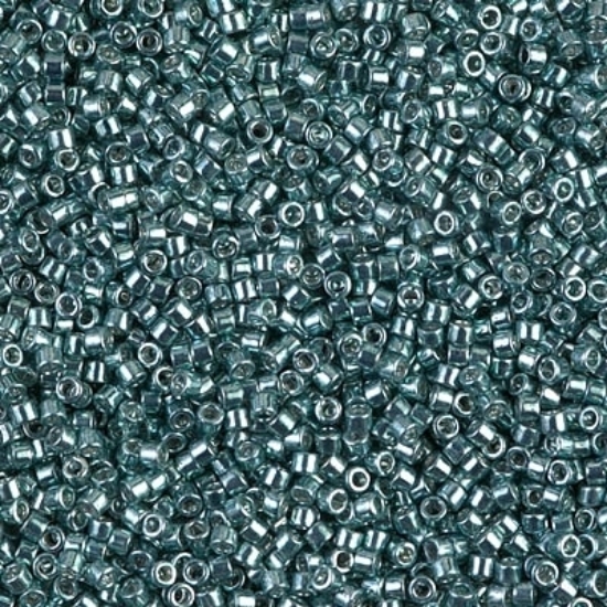 Picture of Miyuki Delica 11/0 DB432 Galvanized Peacock Blue x5g