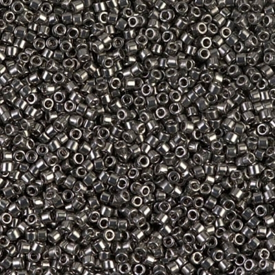 Picture of Miyuki Delica 11/0 DB452 Galvanized Dark Grey x5g
