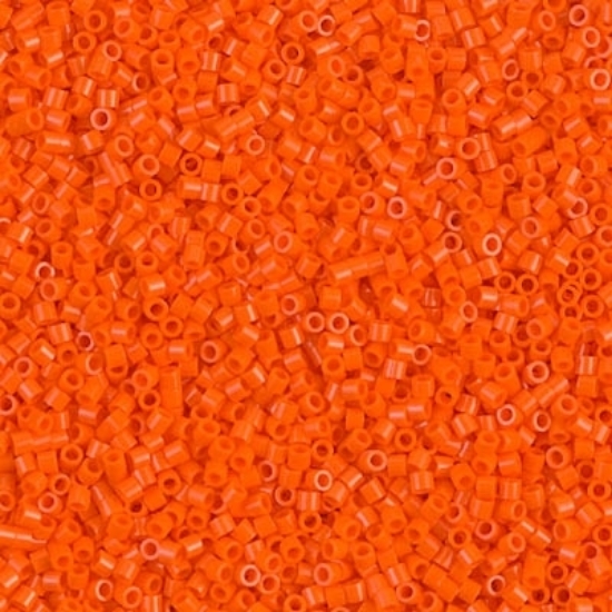 Picture of Miyuki Delica 15/0 DBS722 Opaque Orange x5g