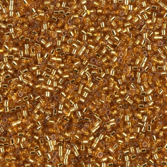 Picture of Miyuki Delica 15/0 DBS1201 Silver Lined Marigold x5g