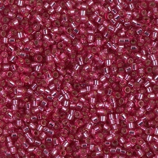 Picture of Miyuki Delica 11/0 DB1341 Silver-lined Pink Rose x10g