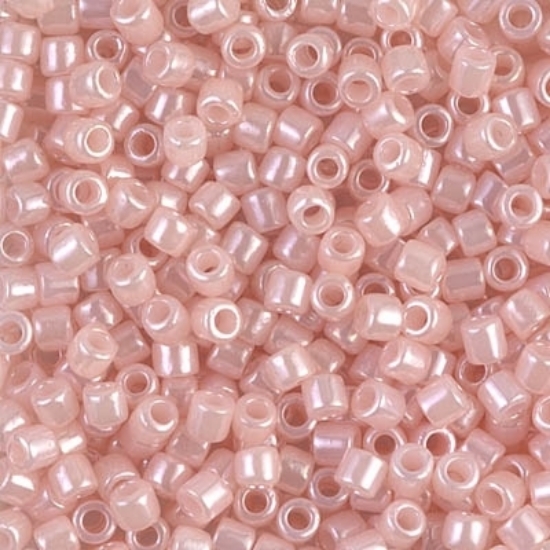 Picture of Miyuki Delica 8/0 DBL234 Baby Pink Ceylon x10g