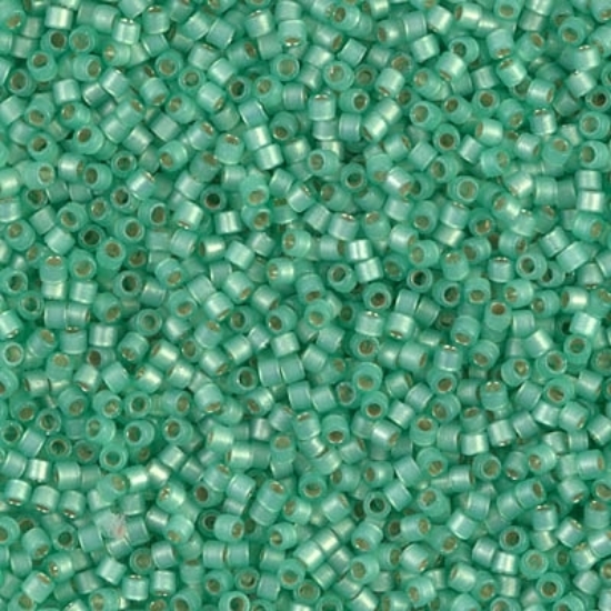 Picture of Miyuki Delica 11/0 DB2188 Duracoat Silver Lined Spearmint x10g