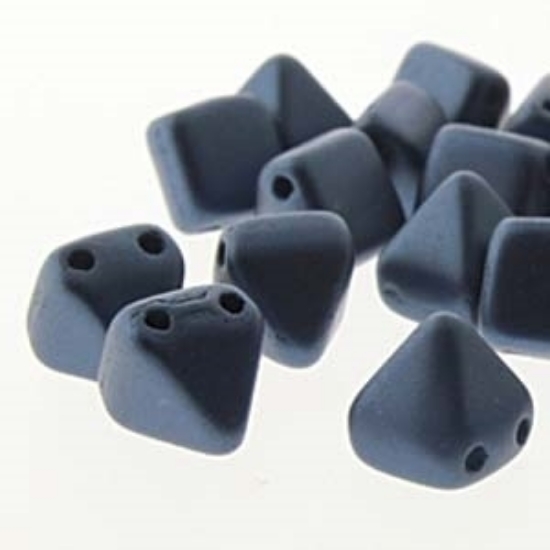 Picture of Pyramid Bead 6mm Pastel Montana x25