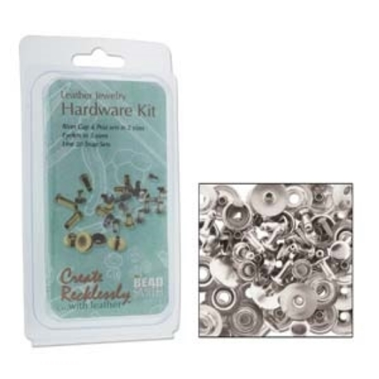Picture of Eyelets/rivets/snap Silver Plate kit x1