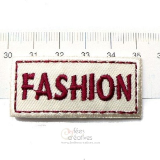 Afbeeldingen van Strijkapplicatie, "Fashion"