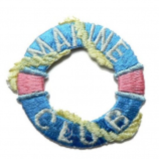 Afbeeldingen van Strijkapplicatie, Marine club
