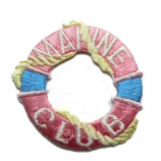 Afbeeldingen van Strijkapplicatie, Marine club