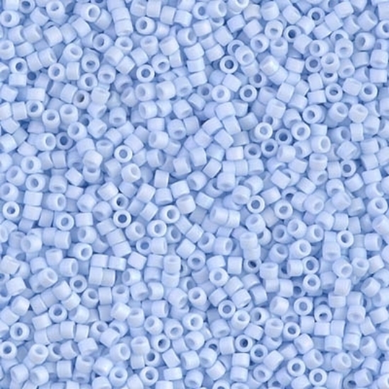 Picture of Miyuki Delica 11/0 DB1527 Opaque Mat Rainbow Sky Blue x10g