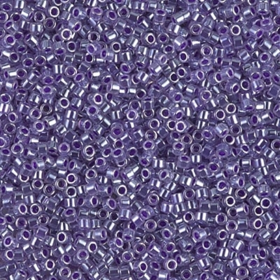 Picture of Miyuki Delica 11/0 DB250 Ceylon Color-lined Hyacinth x10g
