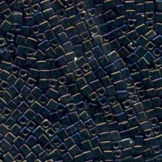 Picture of Miyuki Cubes 3mm SB3-458 Metallic Brown Iris x10g