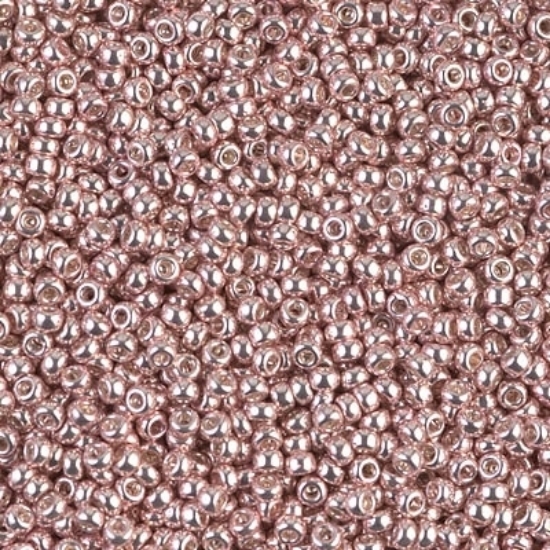Picture of Miyuki Rocaille 11/0 1086 Galvanized Light Rose x10g