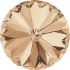 Picture of Swarovski 1122 Rivoli Round Stone 12mm Silk x1