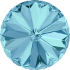 Picture of Swarovski 1122 Rivoli Round Stone 12mm Aquamarine x1
