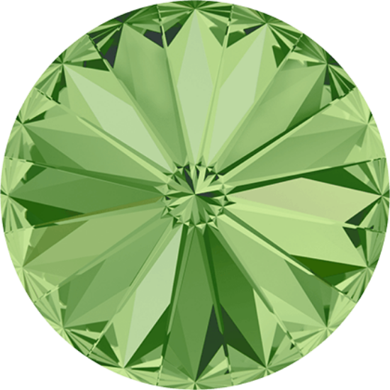 Picture of Swarovski 1122 Rivoli Round Stone 14mm Peridot x1