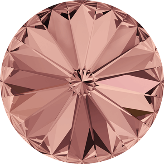 Picture of Swarovski 1122 Rivoli Round Stone 14mm Blush Rose x1