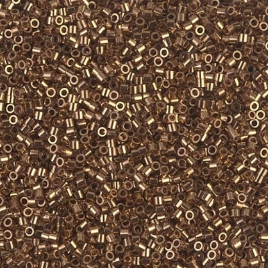 Picture of Miyuki Delica 15/0 DBS22L Metallic Light Bronze x5g