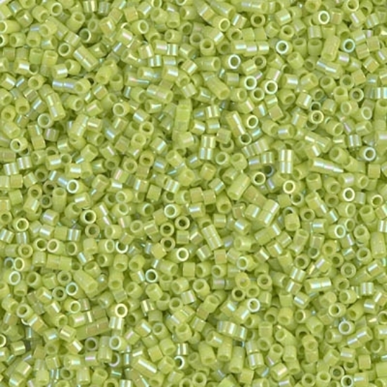 Picture of Miyuki Delica 15/0 DBS169 Opaque Chartreuse AB x5g