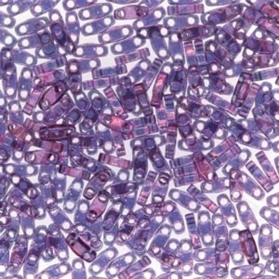 Picture of Miyuki Quarter Tila 316 Light Amethyst Gold x4g