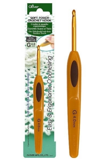 Picture of Clover Soft Touch Crochet Hook 3,5mm