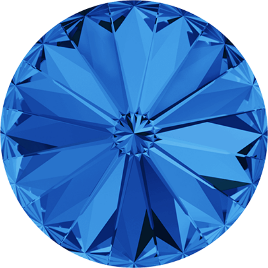 Picture of Swarovski 1122 Rivoli Round Stone 6mm - SS29  Sapphire x1