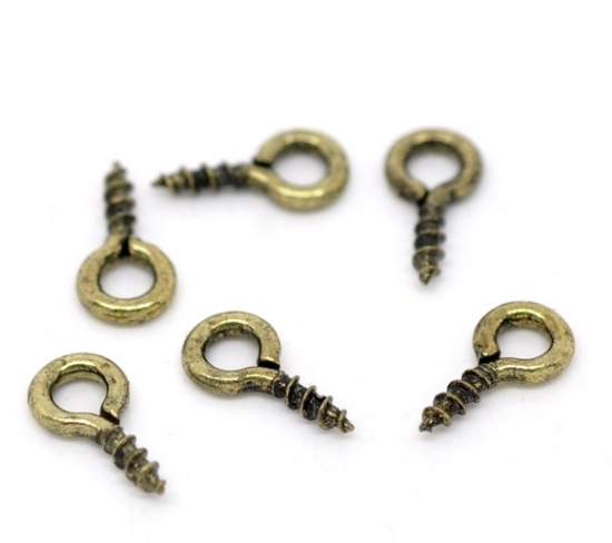 Picture of Bail Screw Eye 8x4mm Bronze x100