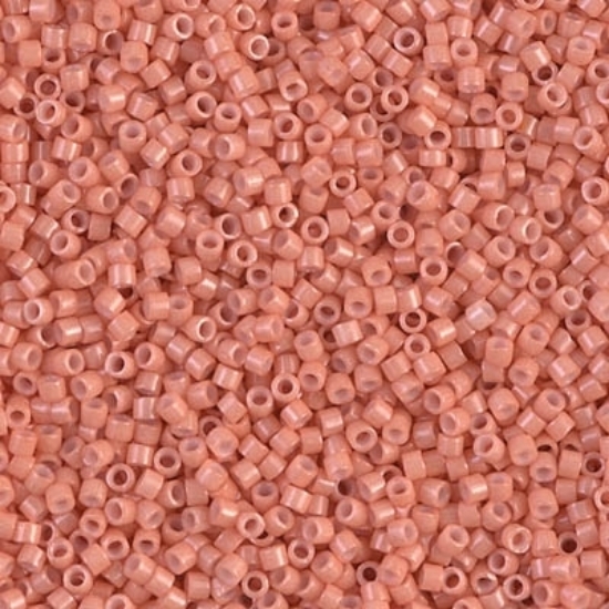 Picture of Miyuki Delica 11/0 DB1363 Dyed Opaque Peach x10g
