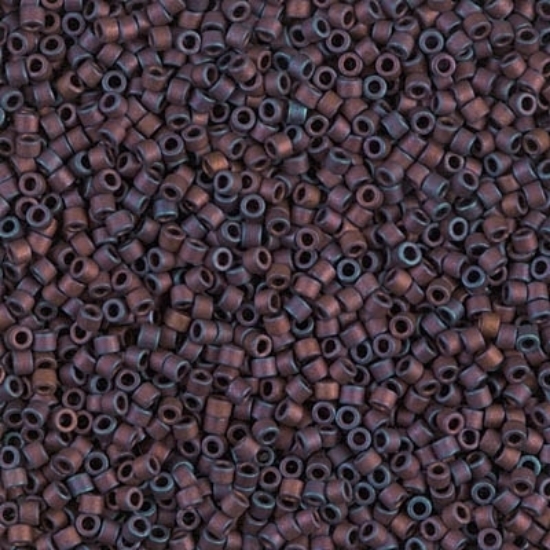 Picture of Miyuki Delica 11/0 DB312 Mat Metallic Dark Raspberry x10g