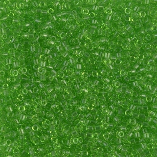 Picture of Miyuki Delica 11/0 DB1106 Transparent Lime x10g