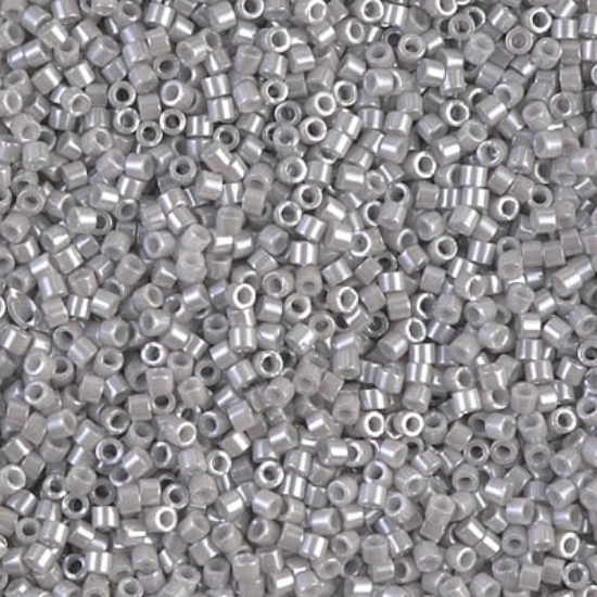 Picture of Miyuki Delica 11/0 DB1538 Opaque Grey Luster x10g