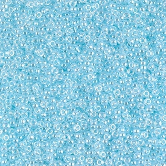 Picture of Miyuki Rocaille 15/0 522 Light Aqua Ceylon x10g